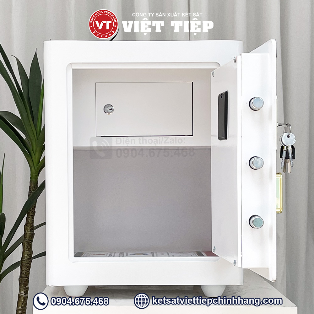 Nội thất két sắt DT56 màu trắng Nội thất két sắt DT56 màu trắng