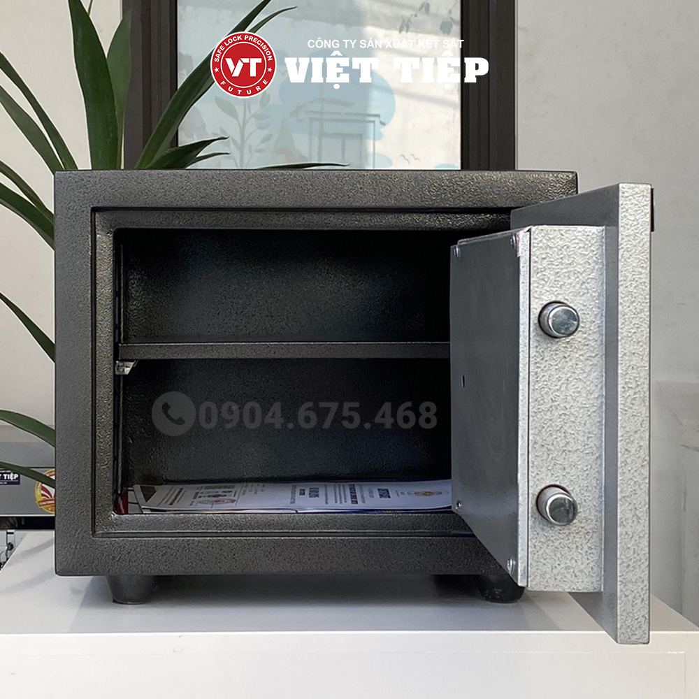 Nội Thất Két Sắt VC38 Màu Ghi Xám Nội Thất Két Sắt VC38 Màu Ghi Xám