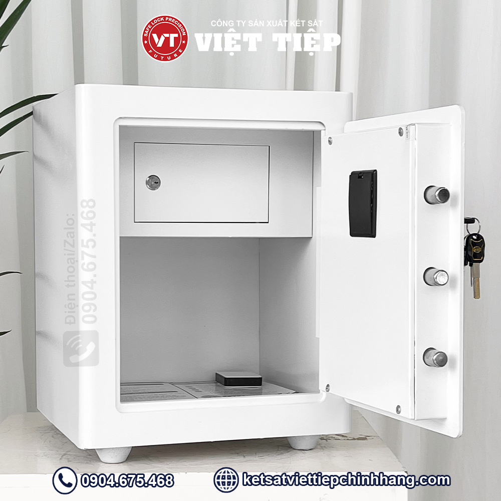 Nội thất két VT56 màu trắng Nội thất két VT56 màu trắng