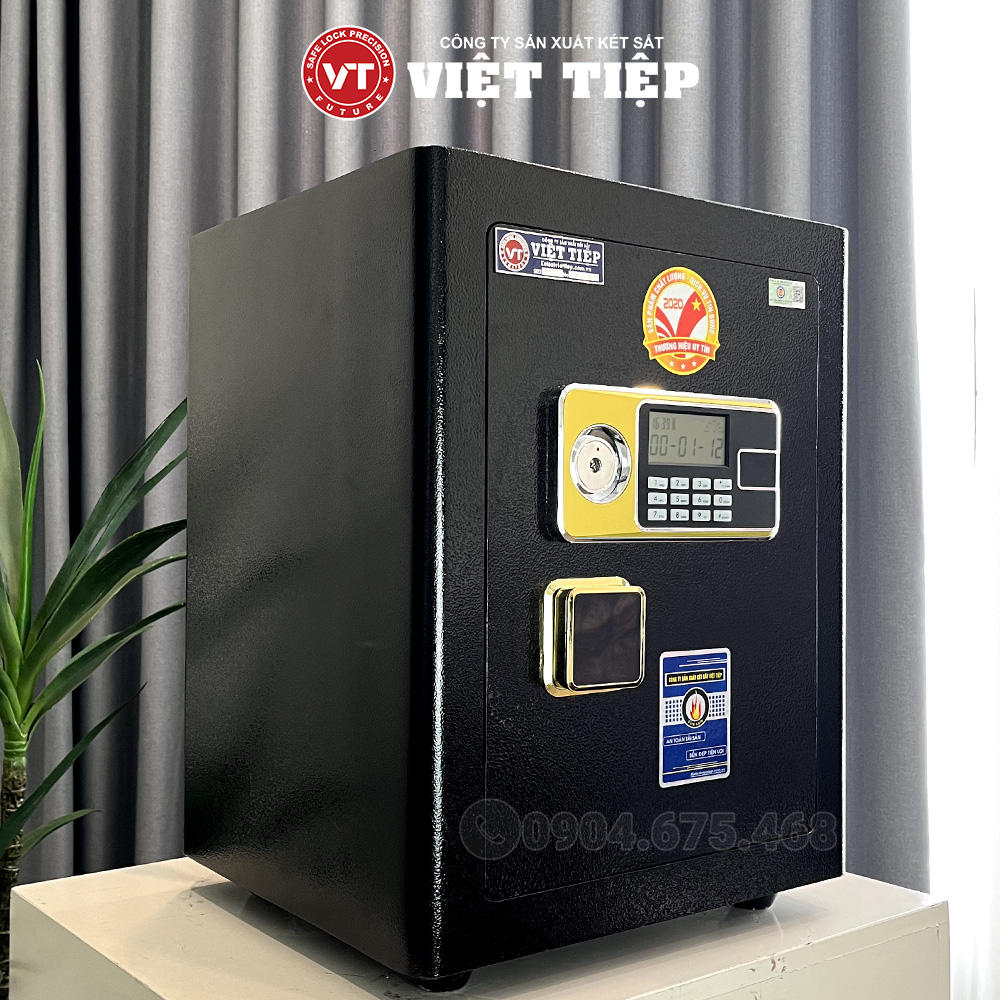 Két sắt Việt Tiệp DT68 màu đen Két sắt Việt Tiệp DT68 màu đen