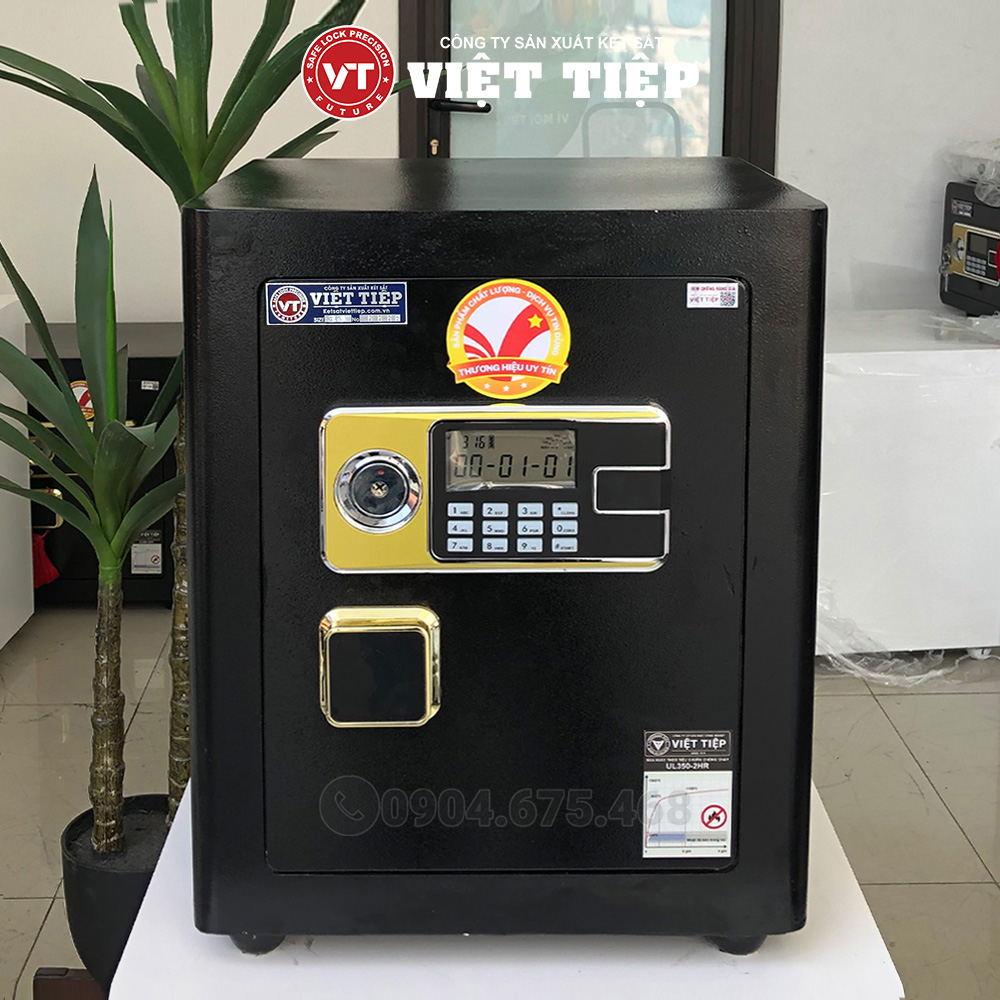 Két sắt điện tử DT56 màu đen Két sắt điện tử DT56 màu đen